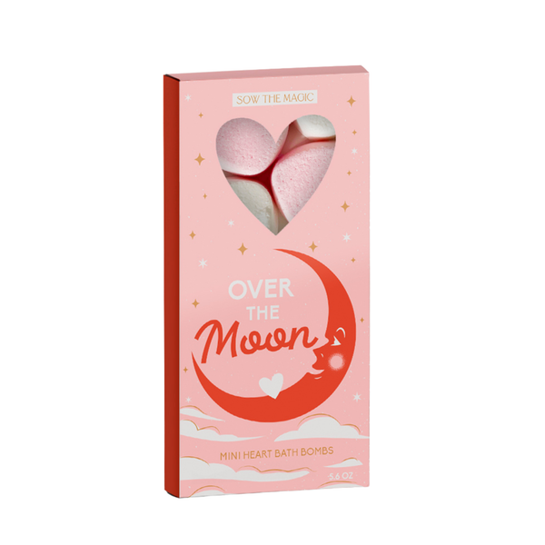 OVER THE MOON MINI SWEET HEART BATH BOMB GIFT SET