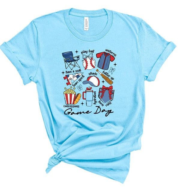 GAME DAY BASEBALL GRAPHIC TEE
