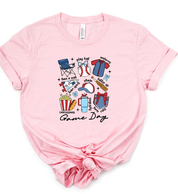 GAME DAY BASEBALL GRAPHIC TEE