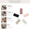 ROSEWOOD CABLE KNIT KNOTTED HEADBAND