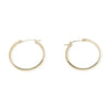 NON-TARNISH GOLD-FILLED CLASSIC 1" HOOPS