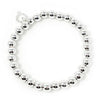 NON-TARNISH SILVER HEMATITE BRACELET