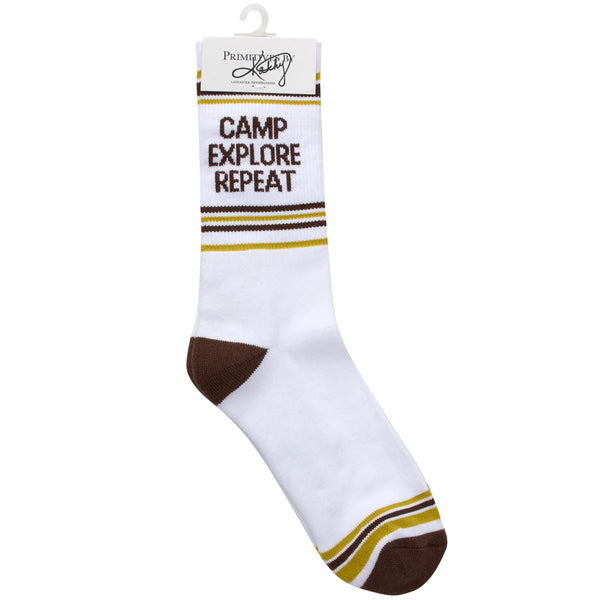 CAMP EXPLORE REPEAT SOCKS