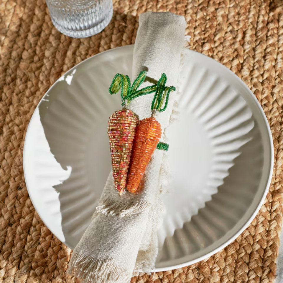 CARROTS NAPKIN RINGS