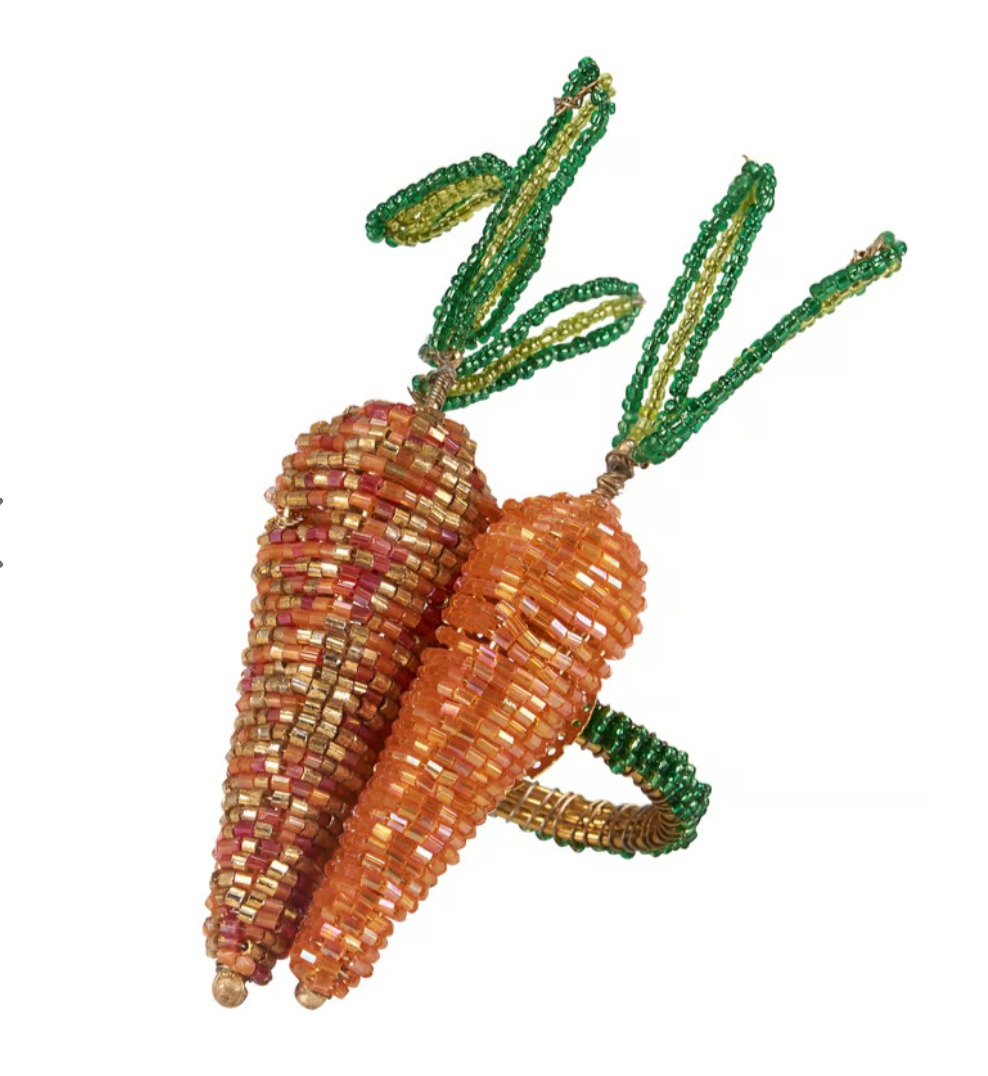 CARROTS NAPKIN RINGS