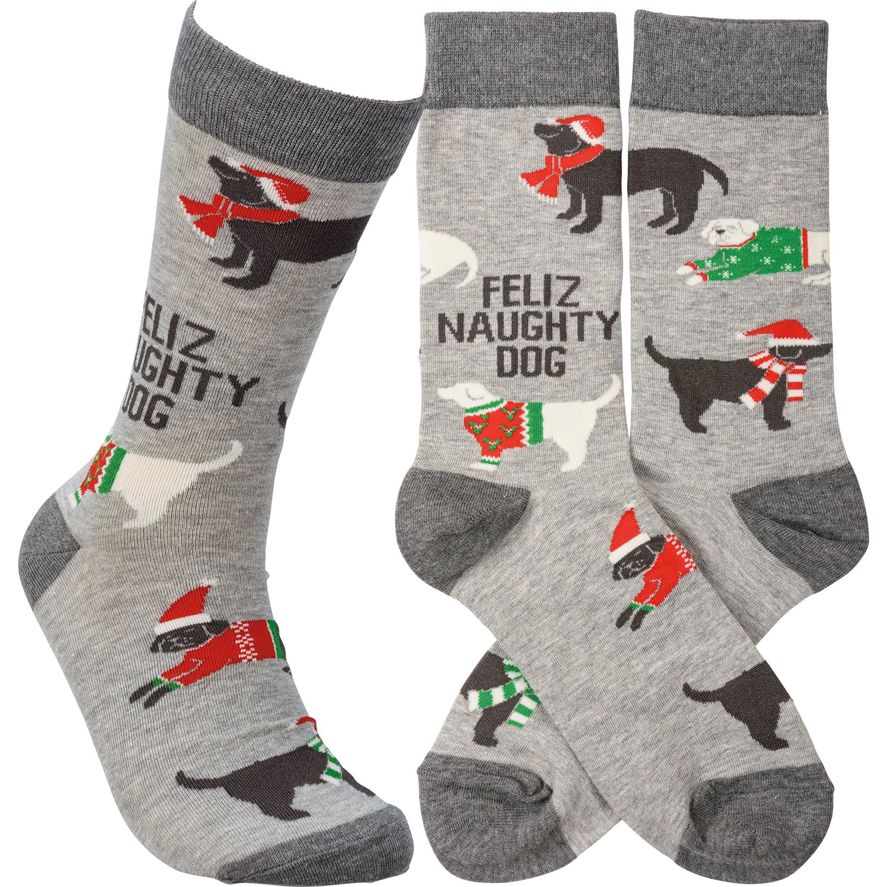 FELIZ NAUGHTY DOG SOCKS