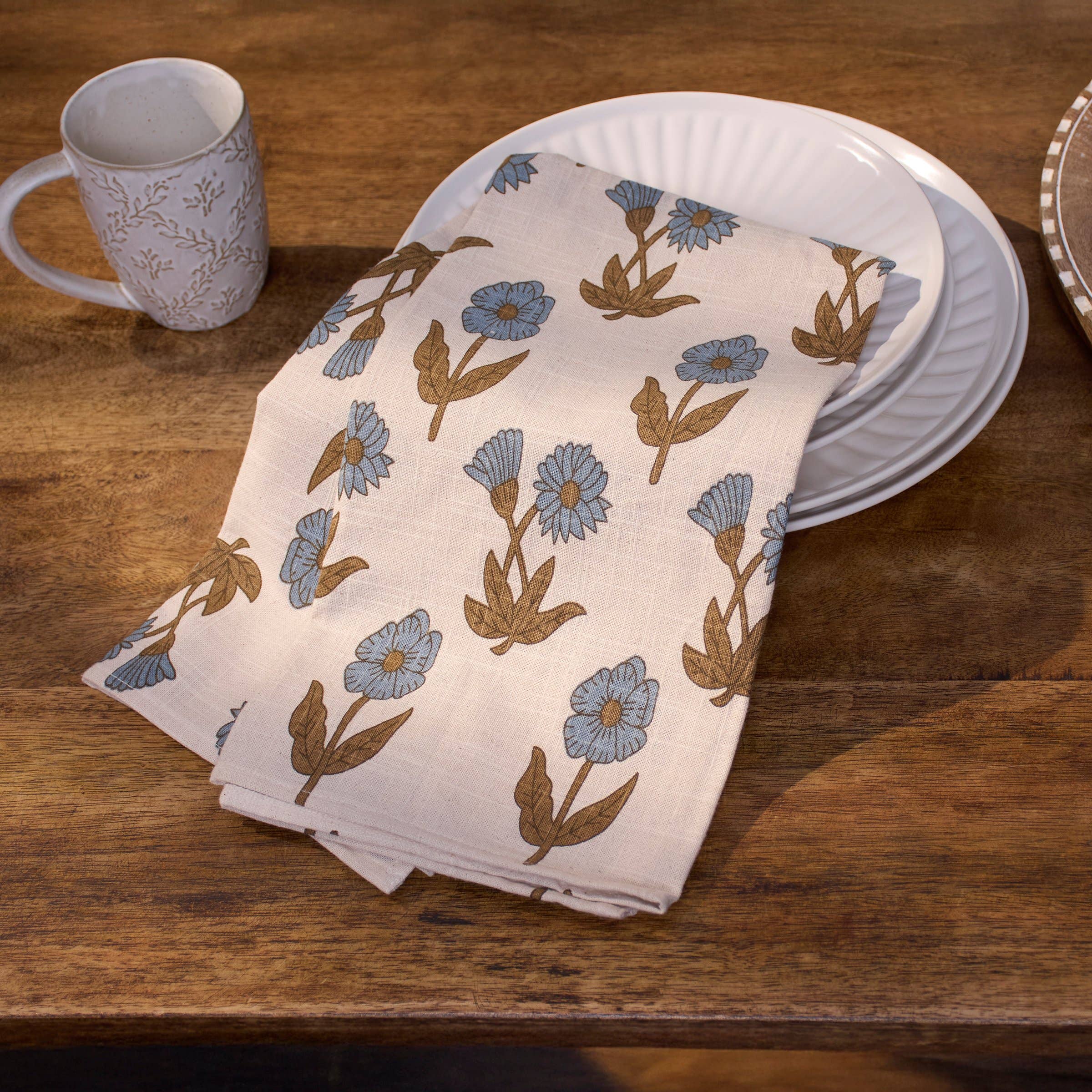 FLORAL COTTAGE KITCHEN TOWEL