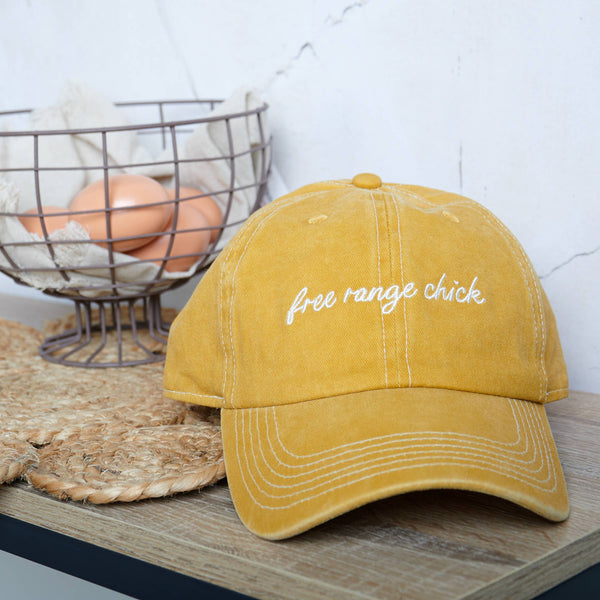 FREE RANGE CHICK BASEBALL CAP