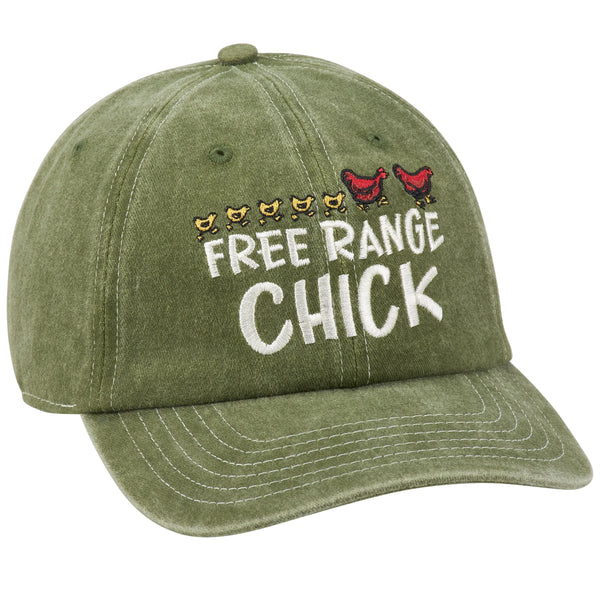 FREE RANGE CHICK BASEBALL CAP