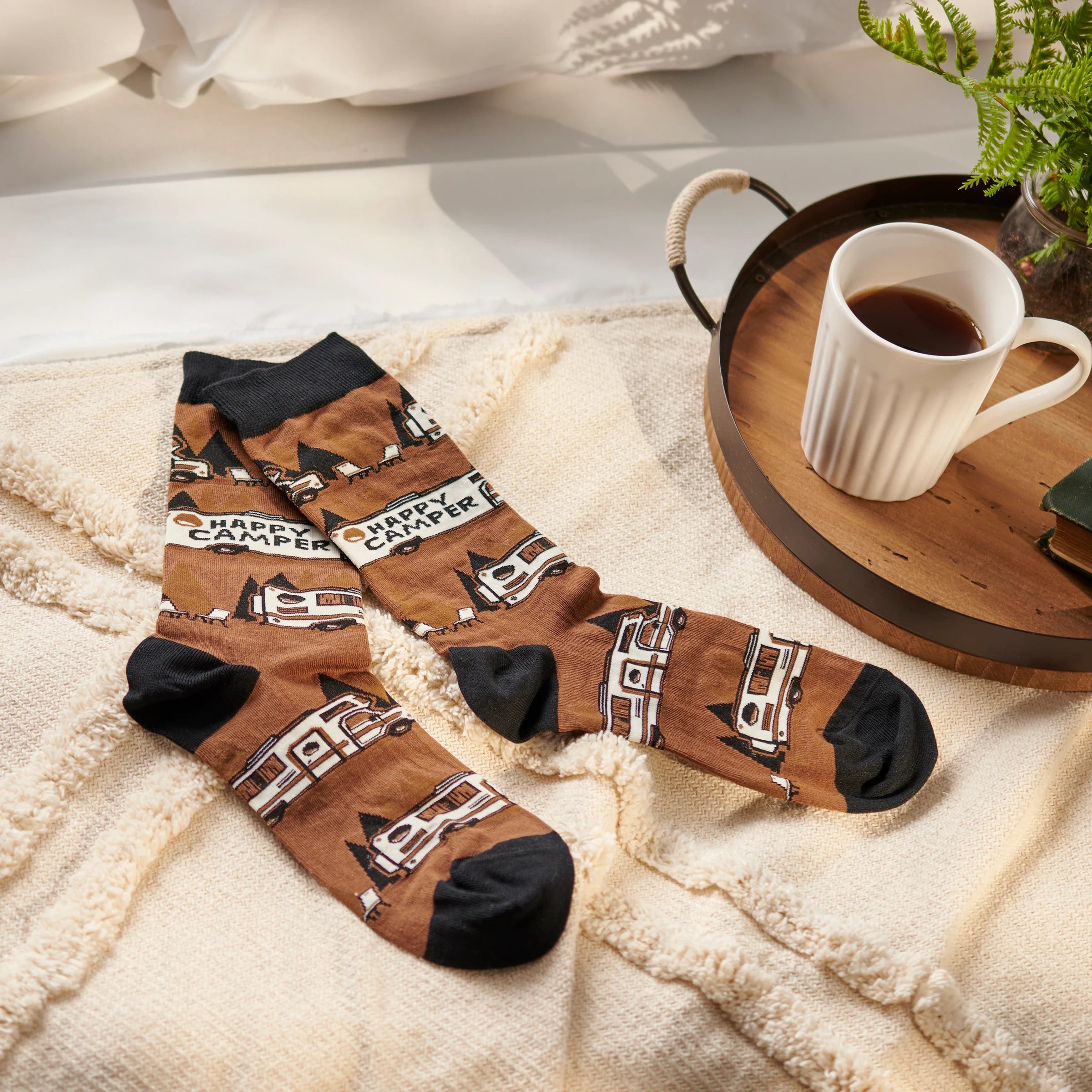 HAPPY CAMPER SOCKS