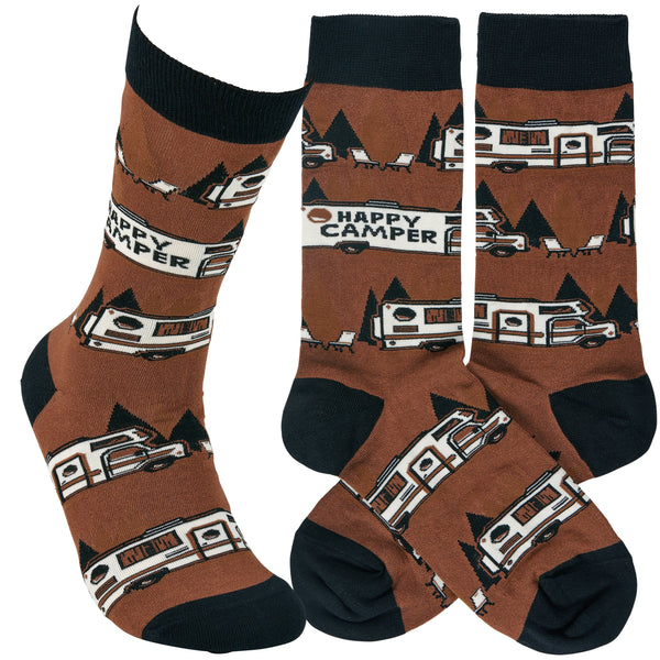 HAPPY CAMPER SOCKS