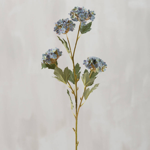 BLUE MINI HYDRANGEA FLORAL PICK