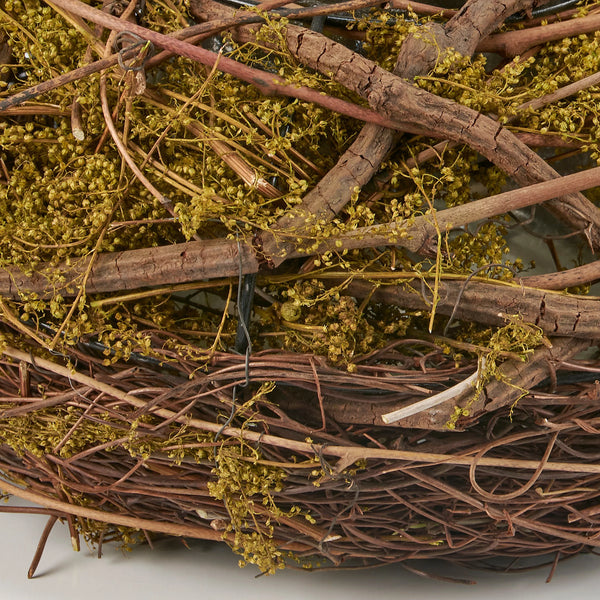 MOSS BALL CANDLE HOLDER