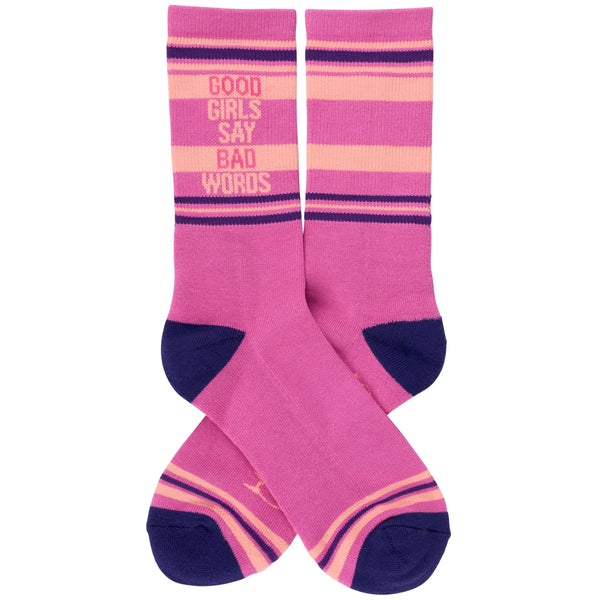 GOOD GIRLS SAY BAD WORDS SOCKS
