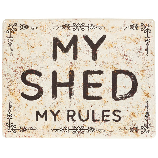 MY SHED WALL DECOR