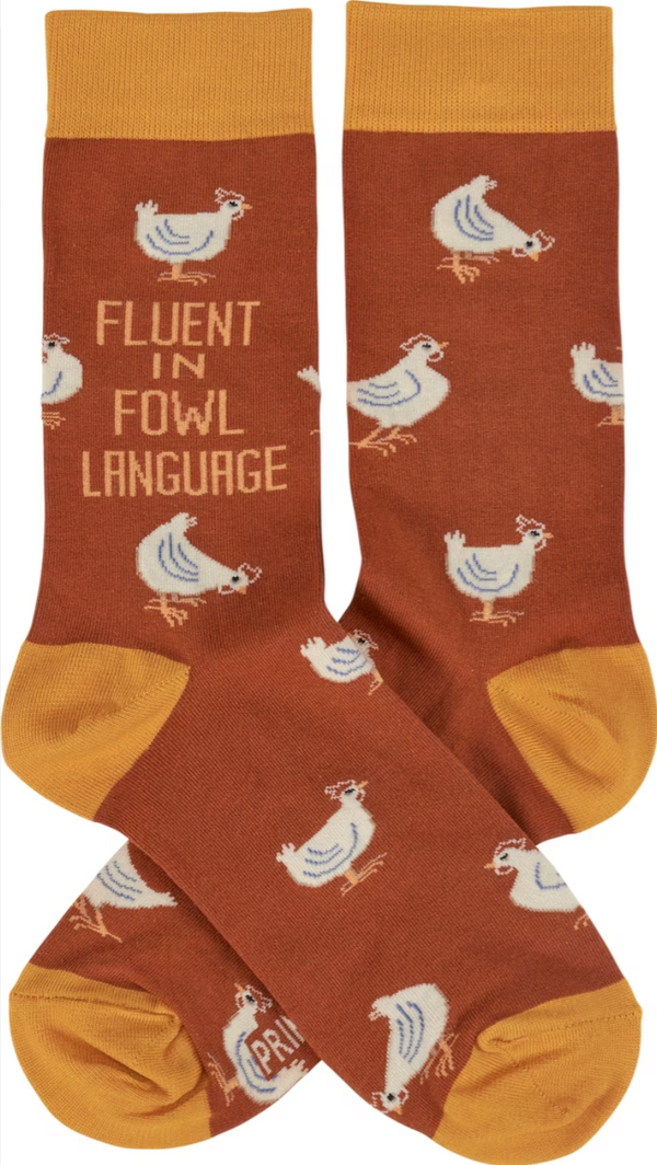 FOWL LANGUAGE SOCKS