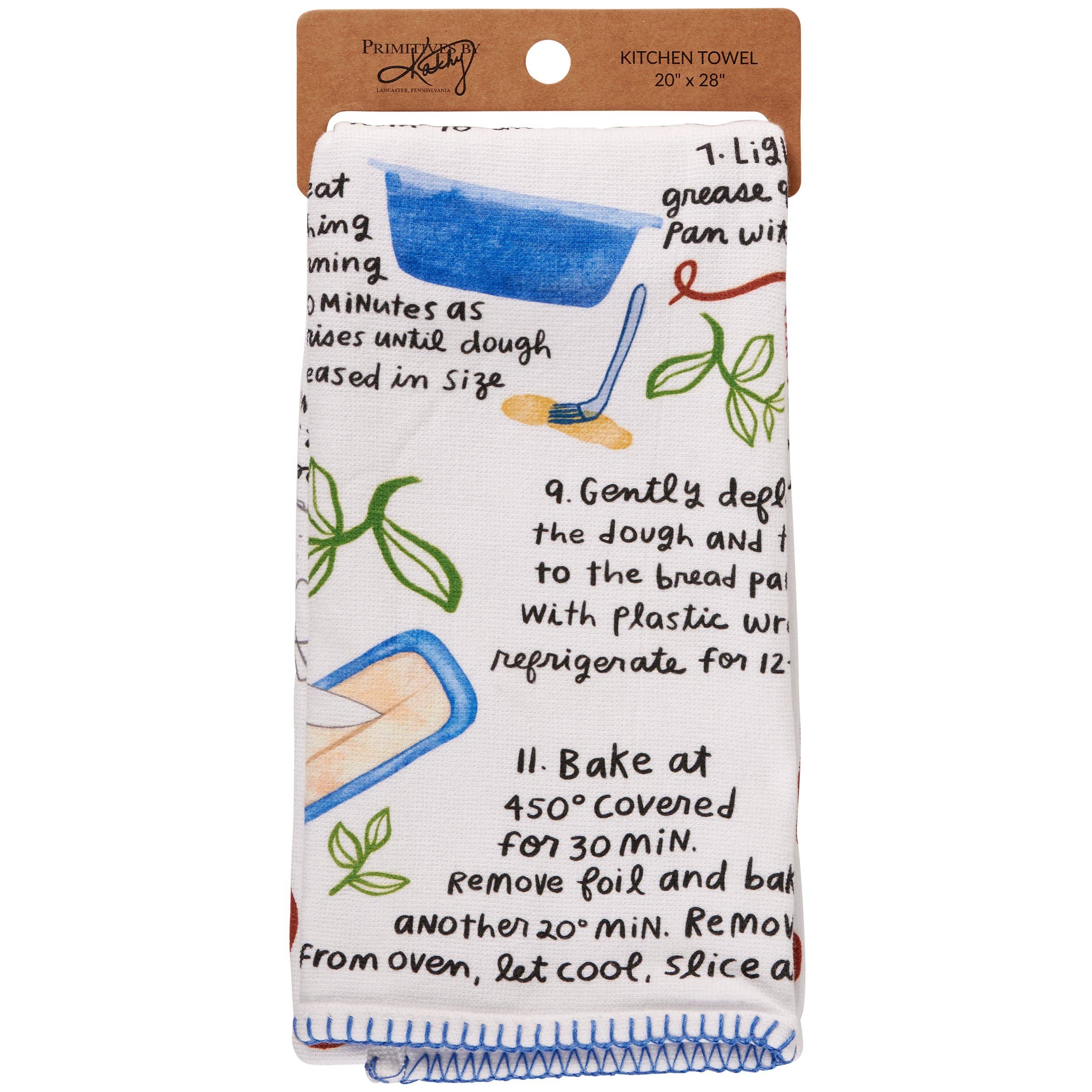 SOURDOUGH BREAD RECIPE KITCHEN TOWEL
