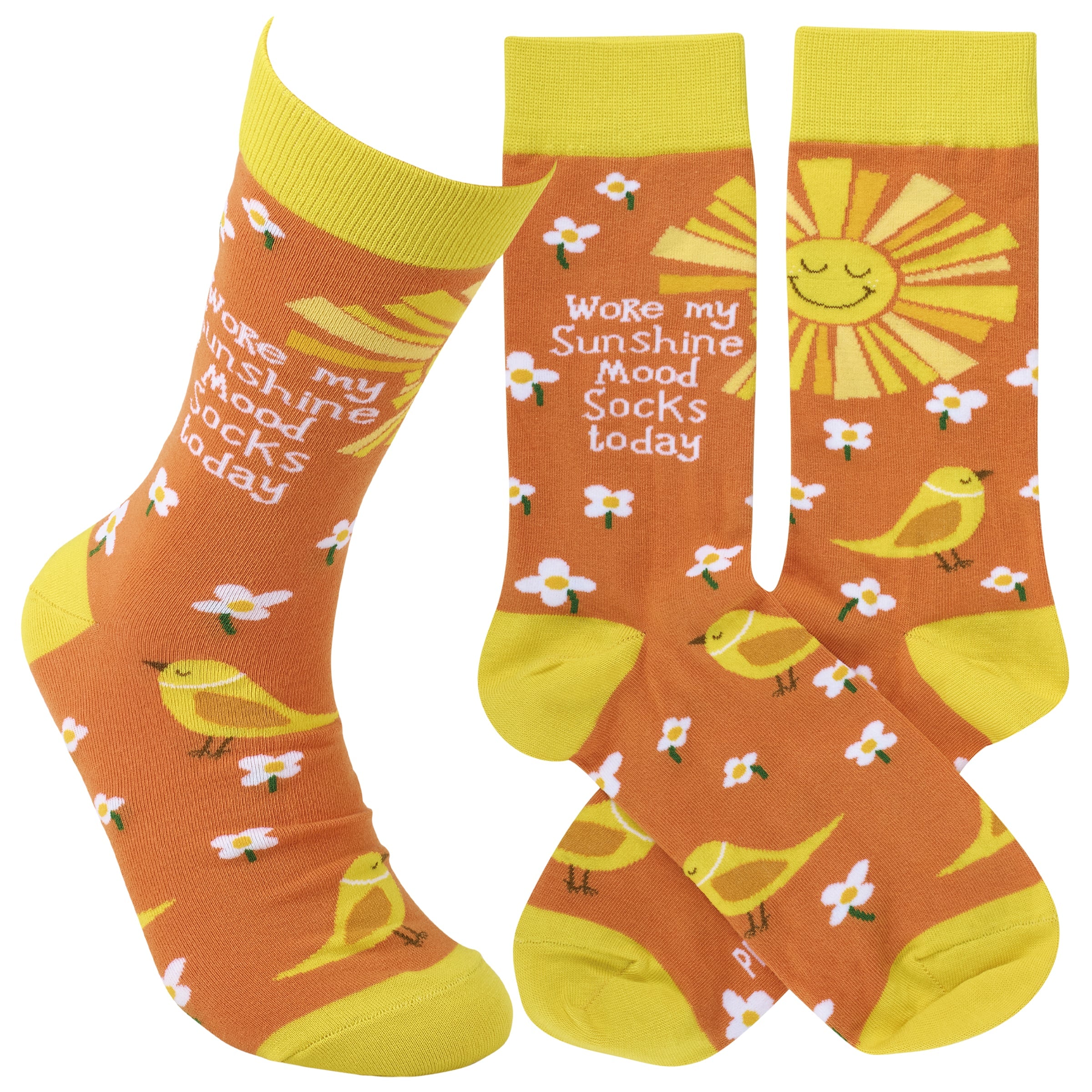 WORE MY SUNSHINE MOOD SOCKS