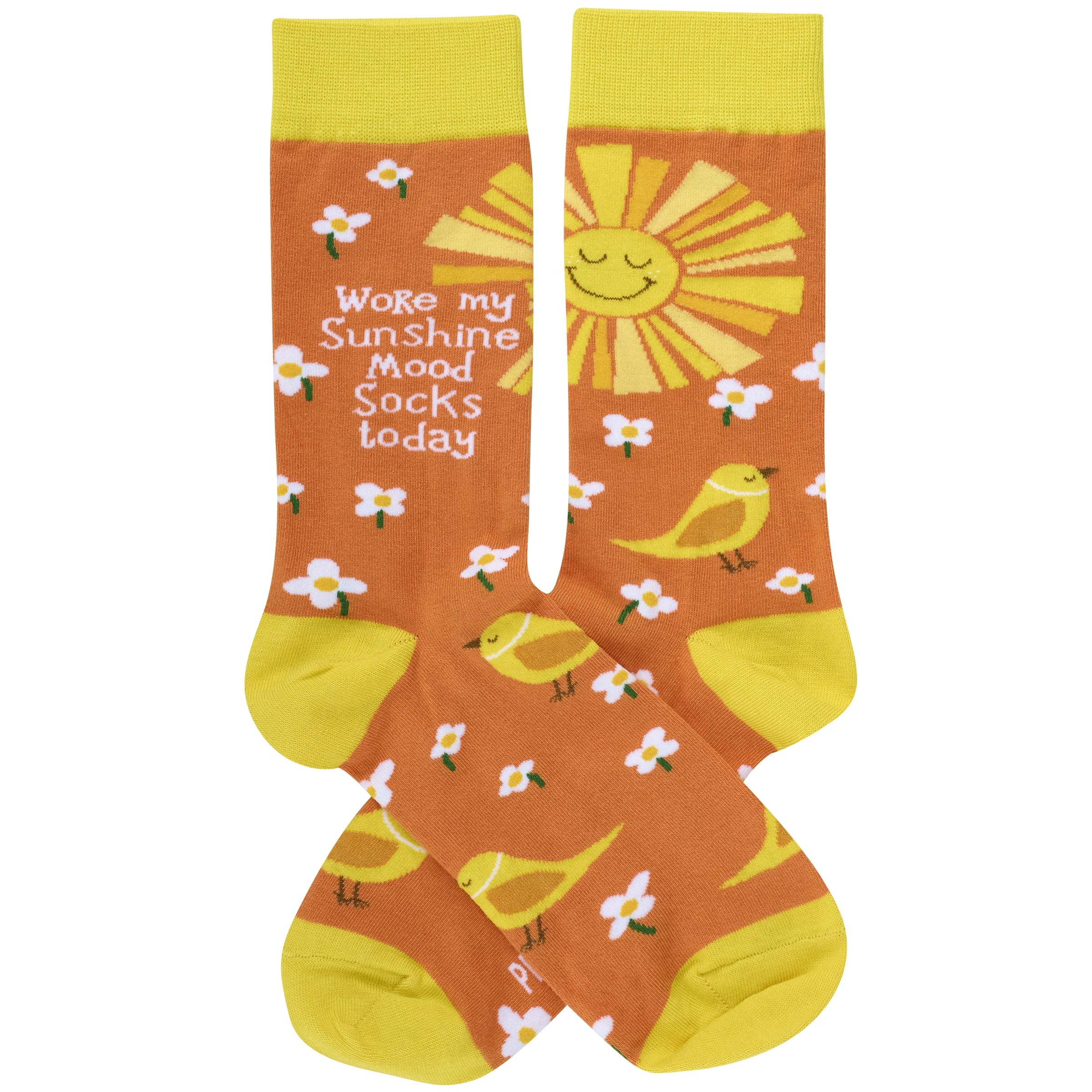 WORE MY SUNSHINE MOOD SOCKS