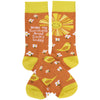 WORE MY SUNSHINE MOOD SOCKS