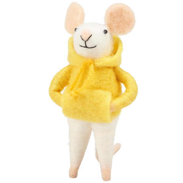 YELLOW HOODIE MOUSE