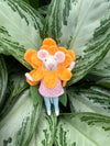 YELLOW FLOWER MOUSE CRITTER
