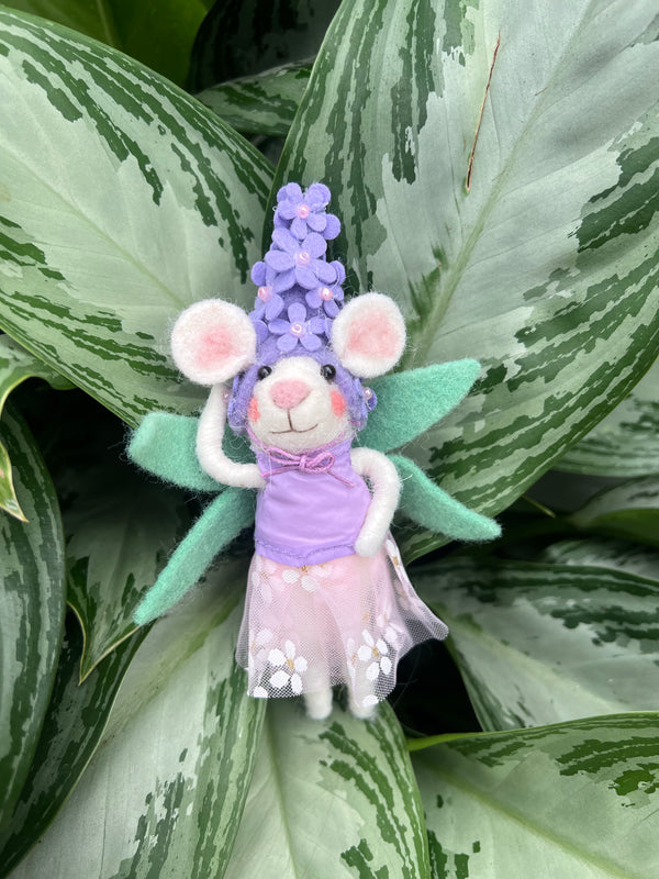 PURPLE FLOWER MOUSE CRITTER