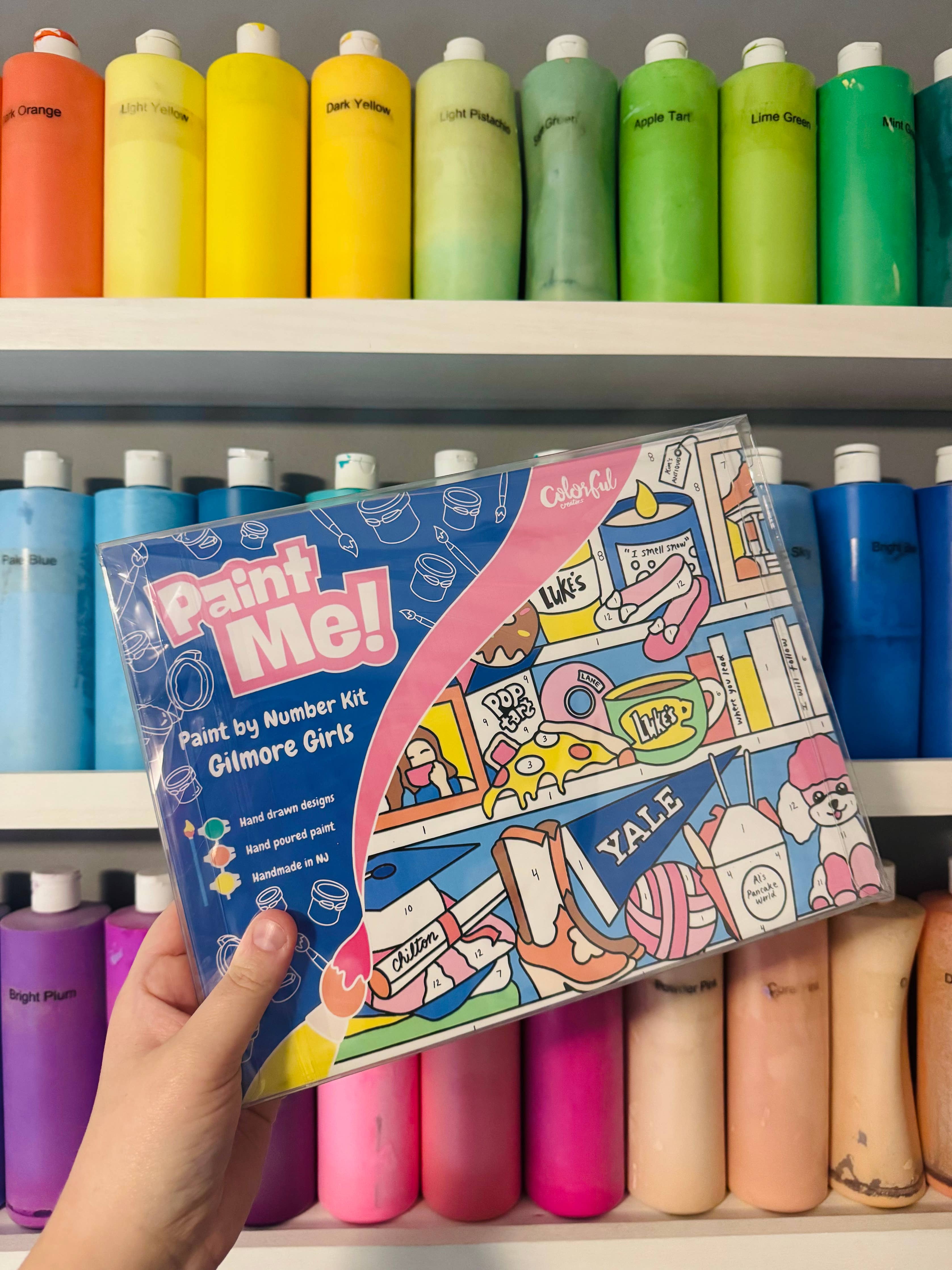 GILMORE GIRLS - PAINT BY NUMBER KIT (8.5X11)