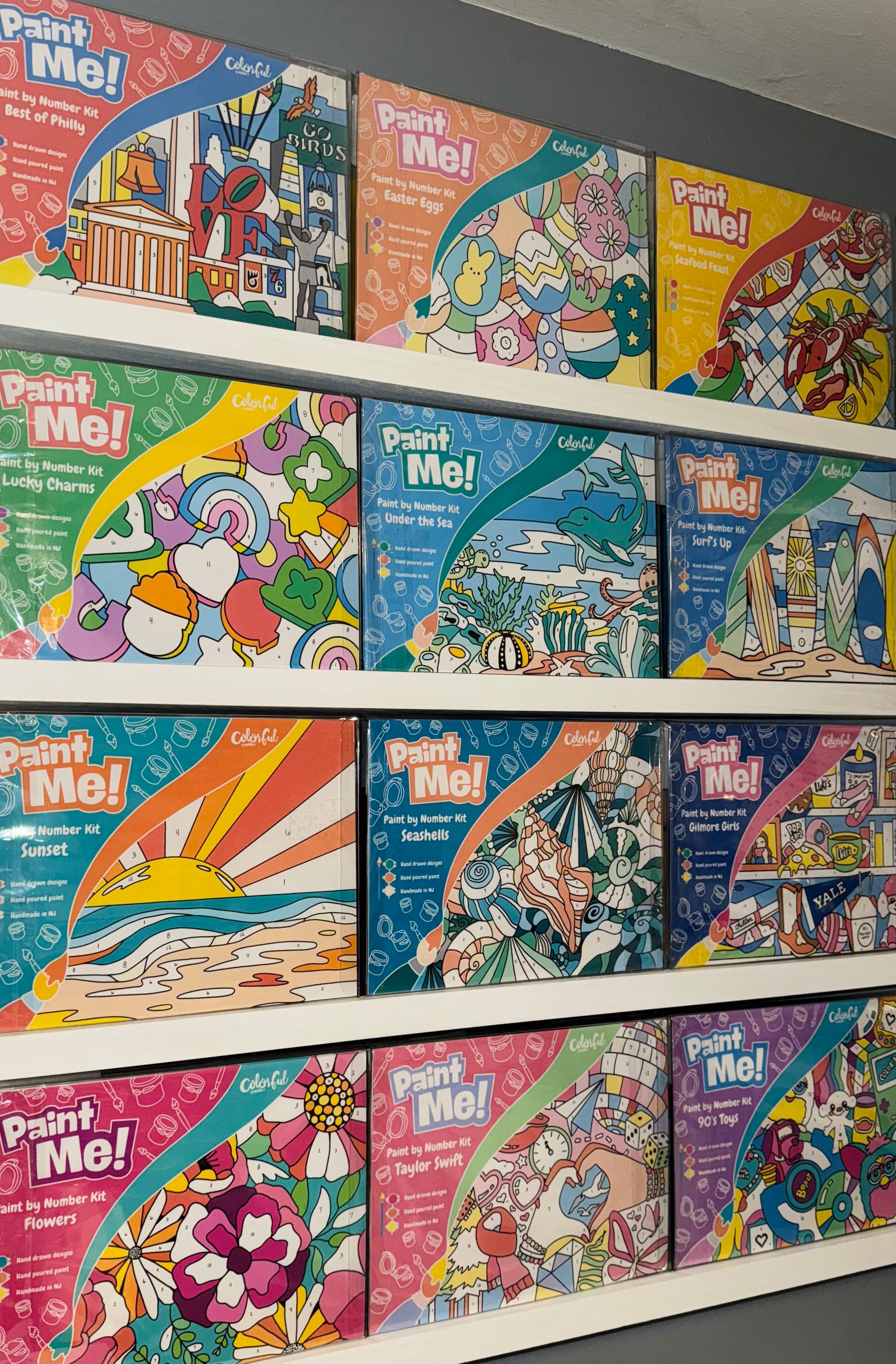 GILMORE GIRLS - PAINT BY NUMBER KIT (8.5X11)