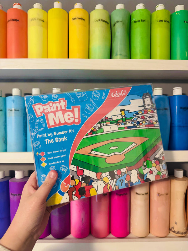 THE BANK (PHILLY) - PAINT BY NUMBER KIT (8.5X11)