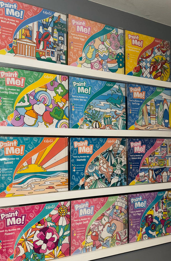 THE BANK (PHILLY) - PAINT BY NUMBER KIT (8.5X11)