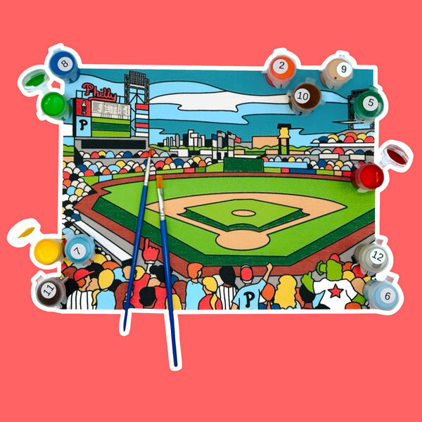 THE BANK (PHILLY) - PAINT BY NUMBER KIT (8.5X11)