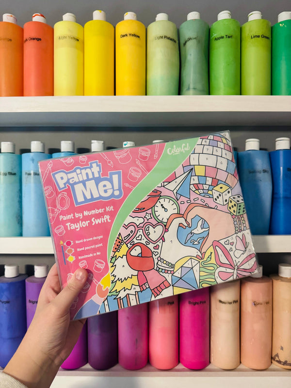 T. SWIFT - PAINT BY NUMBER KIT (8.5X11)