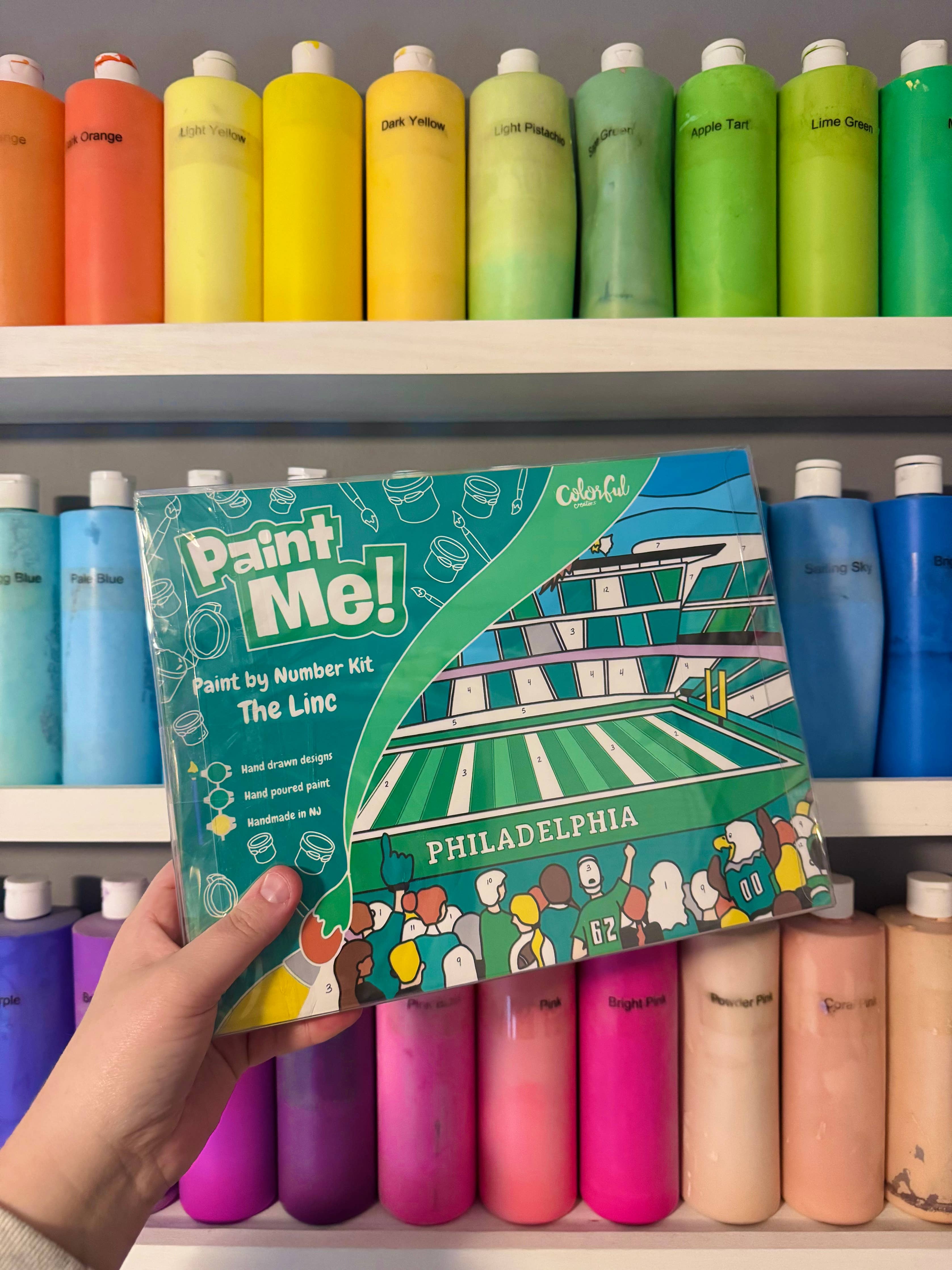 THE LINC (PHILLY) - PAINT BY NUMBER KIT (8.5X11)