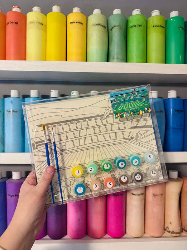 THE LINC (PHILLY) - PAINT BY NUMBER KIT (8.5X11)