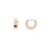 NON-TARNISH GOLD FILLED HUGGIE EARRINGS
