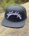 PHILADELPHIA SCRIPT WOOL SNAPBACK