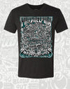 WORLD CHAMPIONS EAGLES BLACK UNISEX TEE