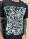 WORLD CHAMPIONS EAGLES BLACK UNISEX TEE