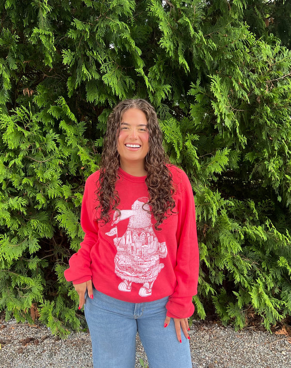 FANATIC SKYLINE - SPONGE FLEECE CREW NECK SWEATSHIRT