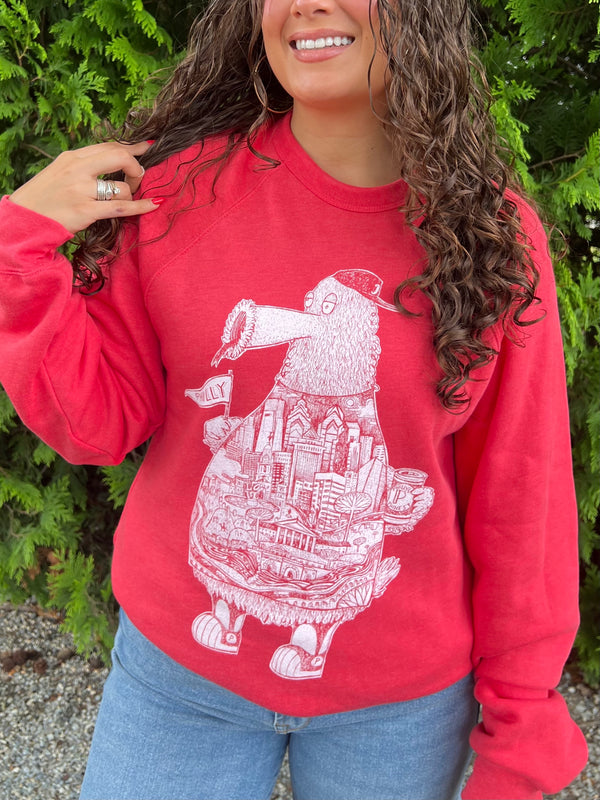 FANATIC SKYLINE - SPONGE FLEECE CREW NECK SWEATSHIRT