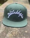 PHILADELPHIA SCRIPT WOOL SNAPBACK