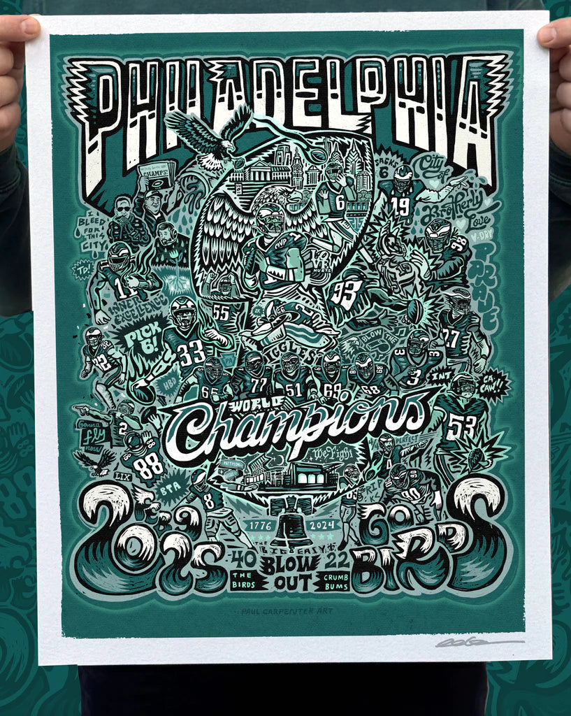 WORLD CHAMPIONSHIP PRINT 11X14