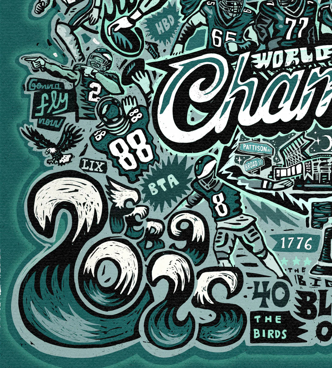 WORLD CHAMPIONSHIP PRINT 11X14