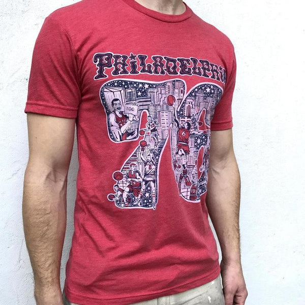 PHILADELPHUA 76 UNISEX T-SHIRT
