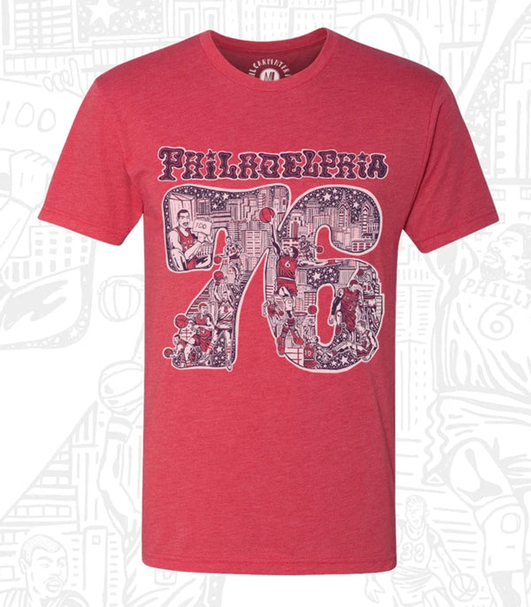 PHILADELPHUA 76 UNISEX T-SHIRT