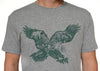 EAGLE SKYLINE HEATHER GREY UNISEX TEE