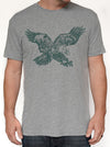 EAGLE SKYLINE HEATHER GREY UNISEX TEE