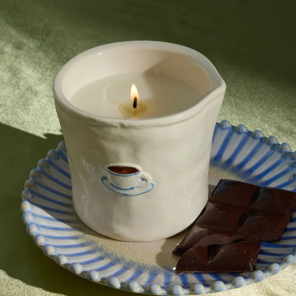 BISTRO 8 OZ CAPPUCCINO CANDLE