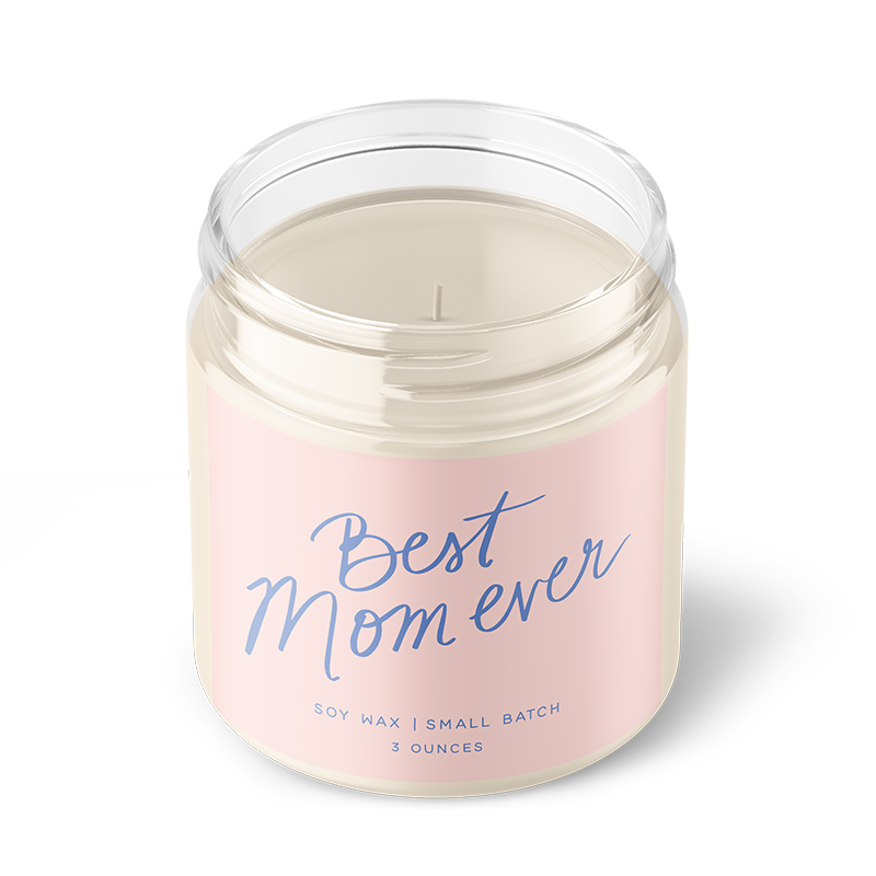 BEST MOM EVER - PETITE CANDLE